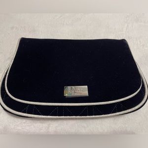 Dior Beauty Black Velvet make-up bag Parfums cosmetic bag